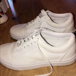 All white vans